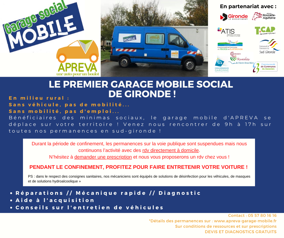 You are currently viewing Le garage social reste actif durant le confinement !