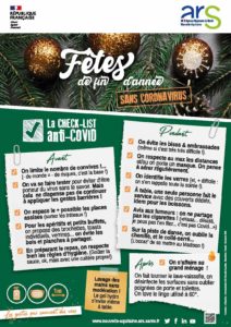 Lire la suite à propos de l’article COVID -19 – Check-list conseils pour des fêtes sans COVID