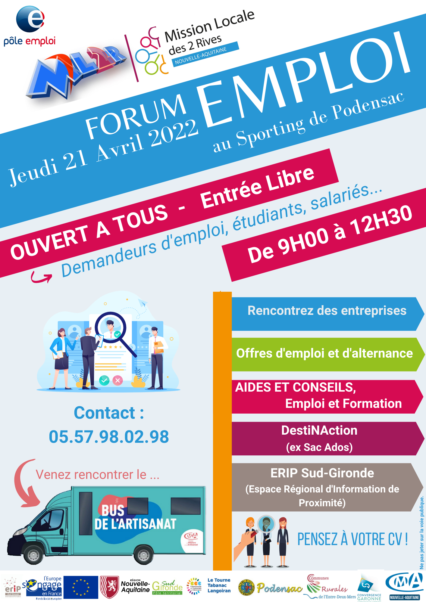 You are currently viewing Un forum pour l’emploi.