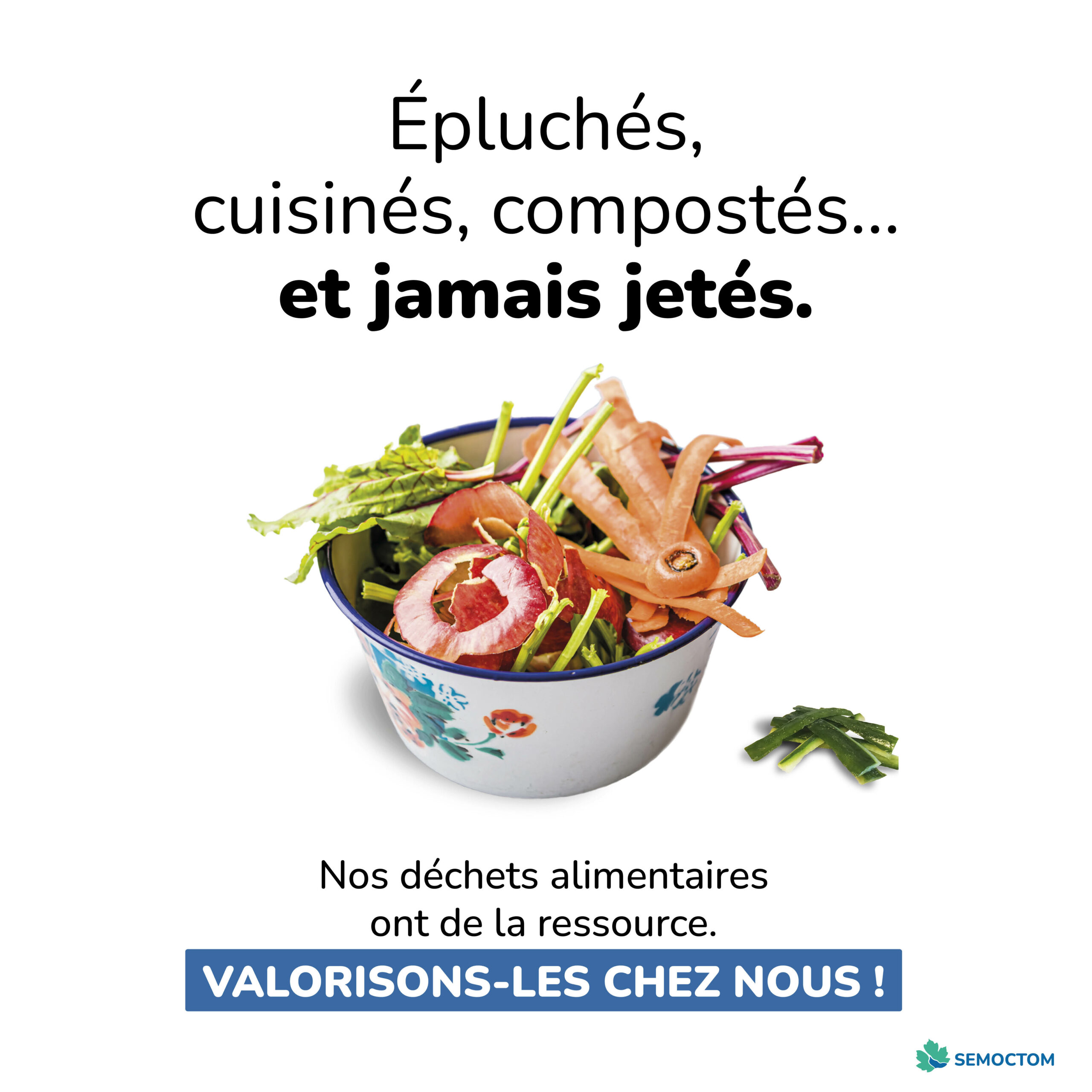 You are currently viewing Déchets alimentaires : le Semoctom bientôt chez vous pour parler tri et compost