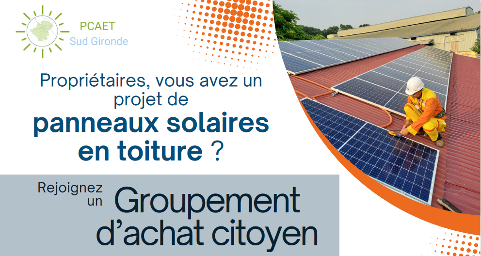 You are currently viewing Panneaux solaires – Rejoindre un Groupement d’Achat Citoyen