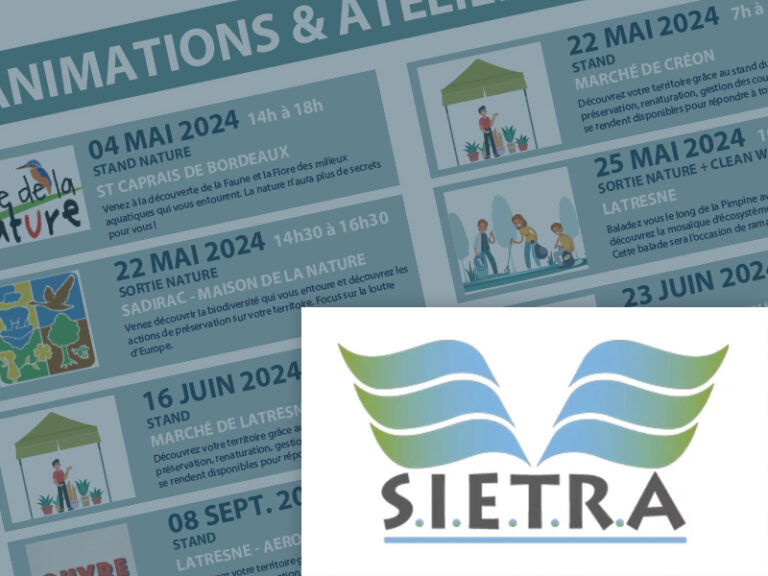 Lire la suite à propos de l’article Animations & ateliers du SIETRA
