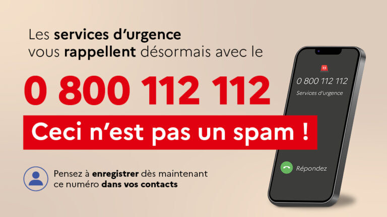 Lire la suite à propos de l’article 0800 112 112 : CECI N’EST PAS UN SPAM