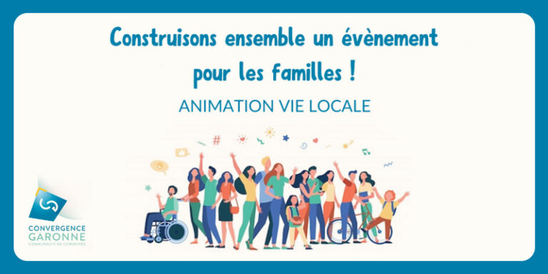 Lire la suite à propos de l’article Construisons ensemble un évènement pour les familles !