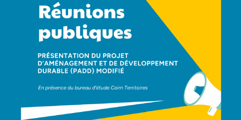 Lire la suite à propos de l’article Réunions Publiques – PLUI