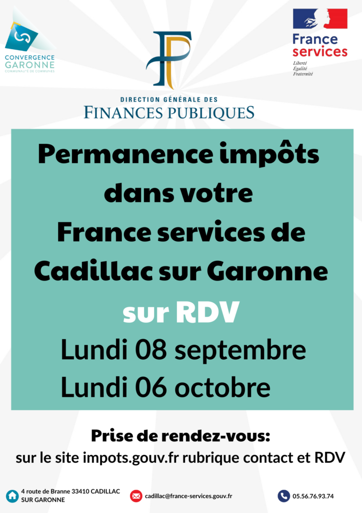 permanence france services 2025 octobre