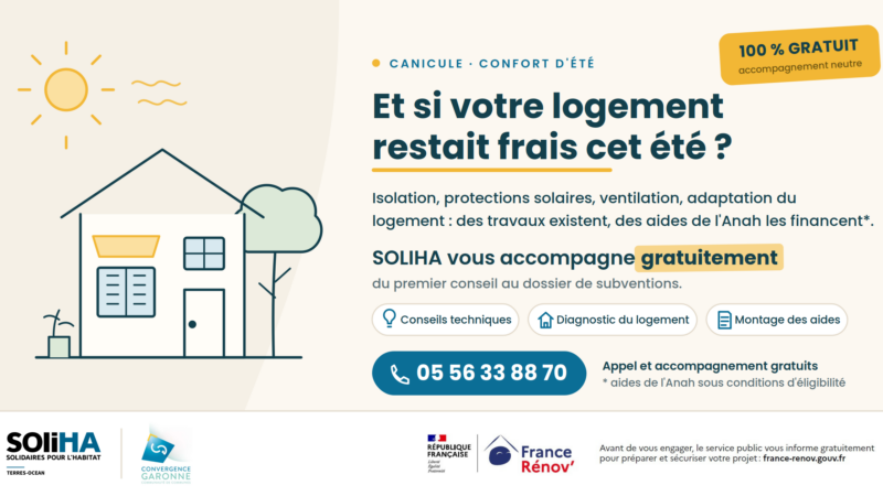 Canicule : et si votre logement restait frais cet été ?